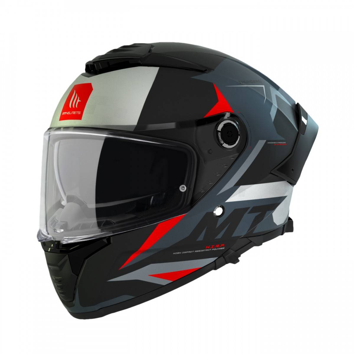 MT Casco Thunder 4 SV Exeo B5 Rojo Mate