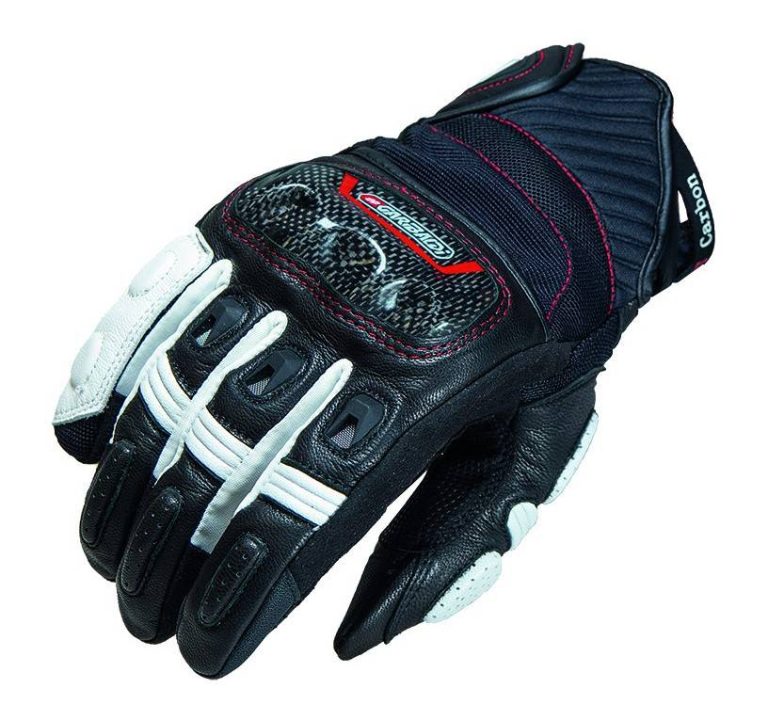 GARIBALDI Guantes ST-Carbon Blanco/Negro