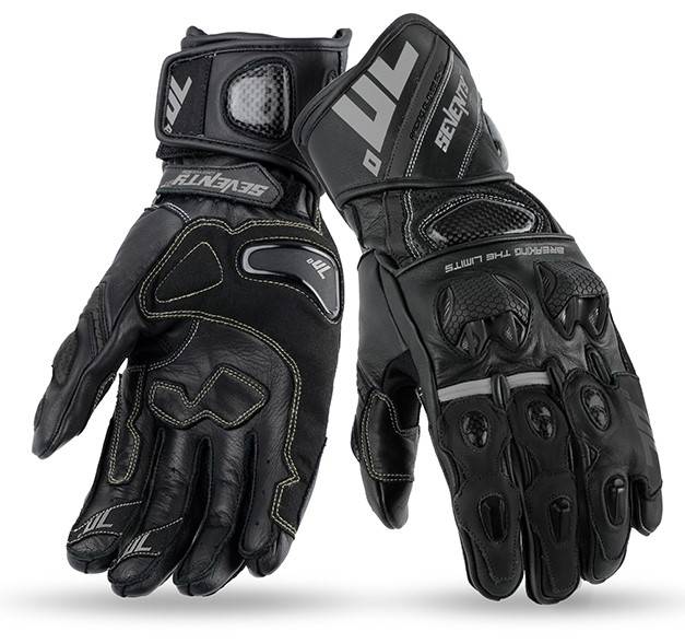 SEVENTY Guantes SD-R12 Negro