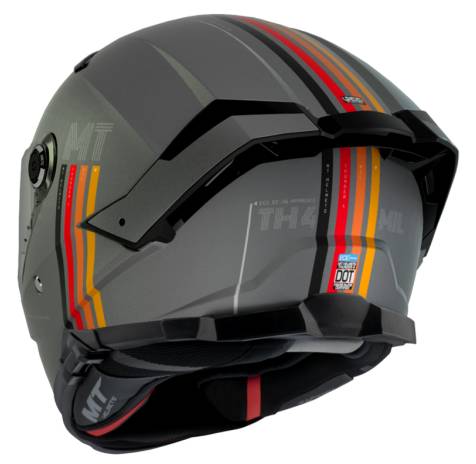 MT Casco Thunder 4 SV Mil Gris Mate (C2) MT Casco Thunder 4 SV Mil Gris Mate (C2)
