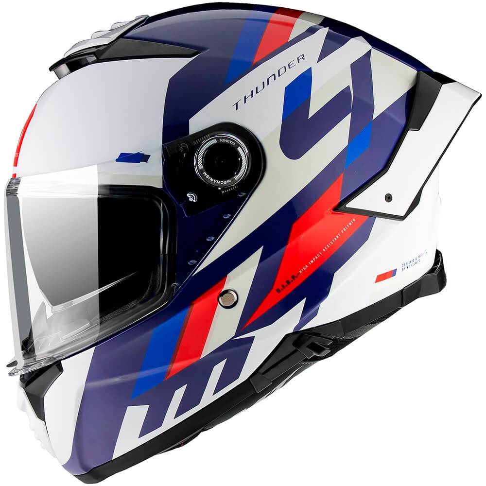 MT Casco MT Casco Thunder 4 SV Ergo Azul/Blanco/Rojo (C7) 4 SV Ergo C7 Azul