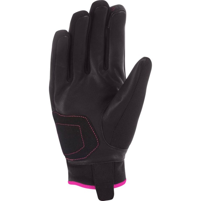 BERING Guantes Borneo Evo Lady Negro/Fucsia