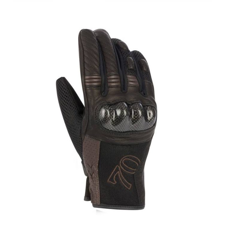 SEGURA Guantes Lady Russel Negro/Marrón