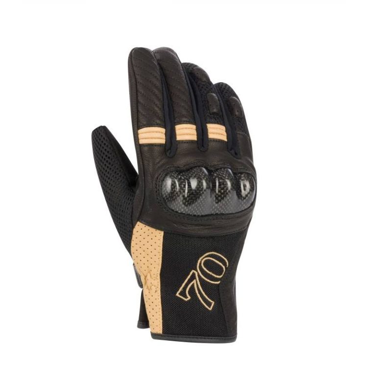 SEGURA Guantes Lady Russel Negro/Beige