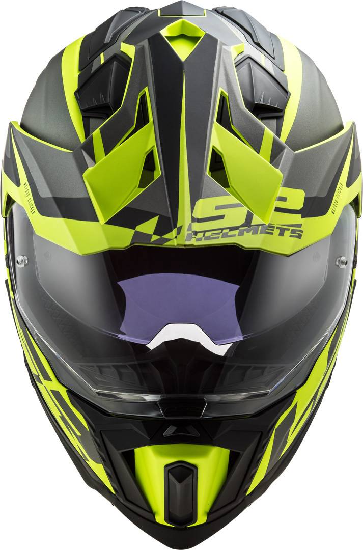 LS2 Casco MX701 Explorer Alter Negro Mate/Amarillo Fluor LS2 Casco MX701 Explorer Alter Negro Mate/Amarillo Fluor