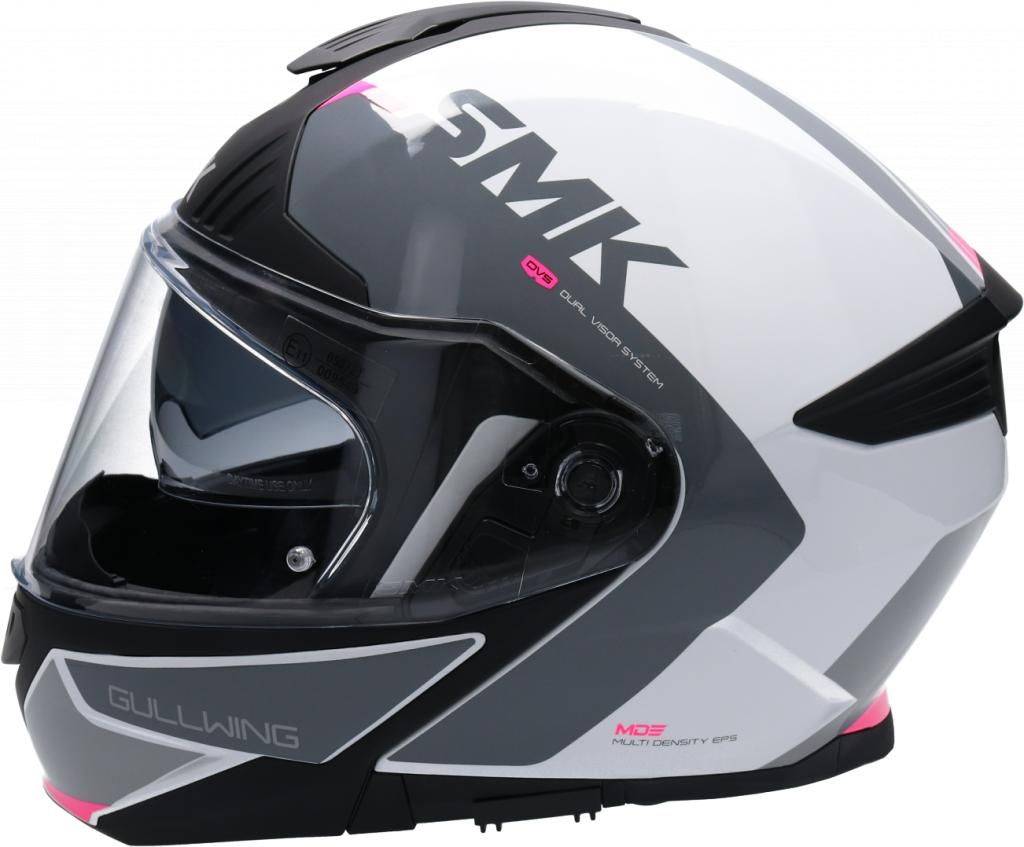 SMK Casco Gullwing Kresto Gris/Rosa SMK Casco Gullwing Kresto Gris/Rosa