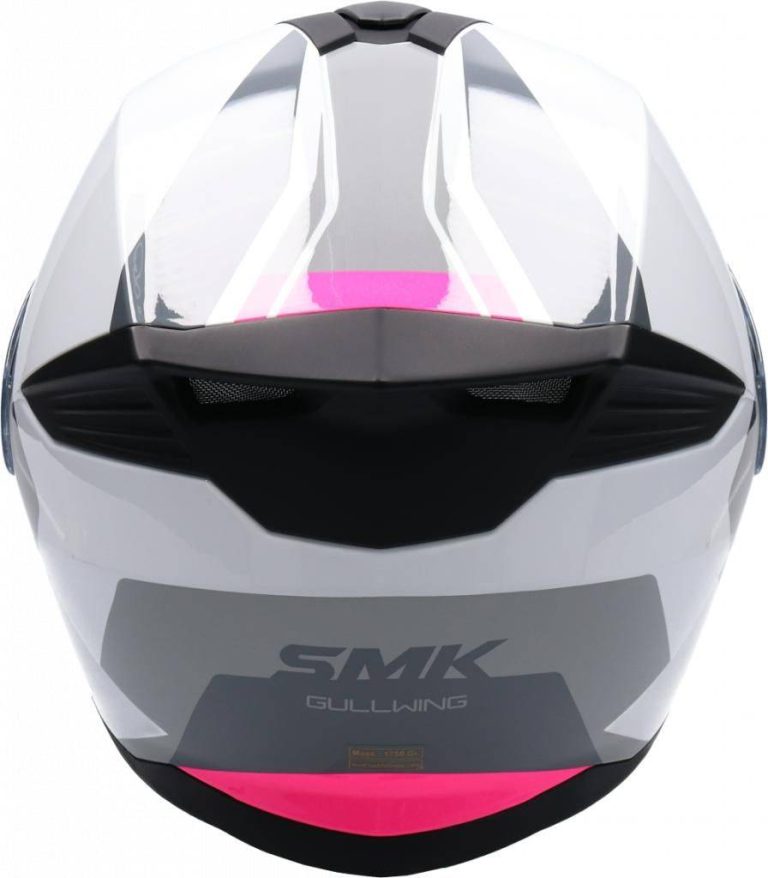 SMK Casco Gullwing Kresto Gris/Rosa