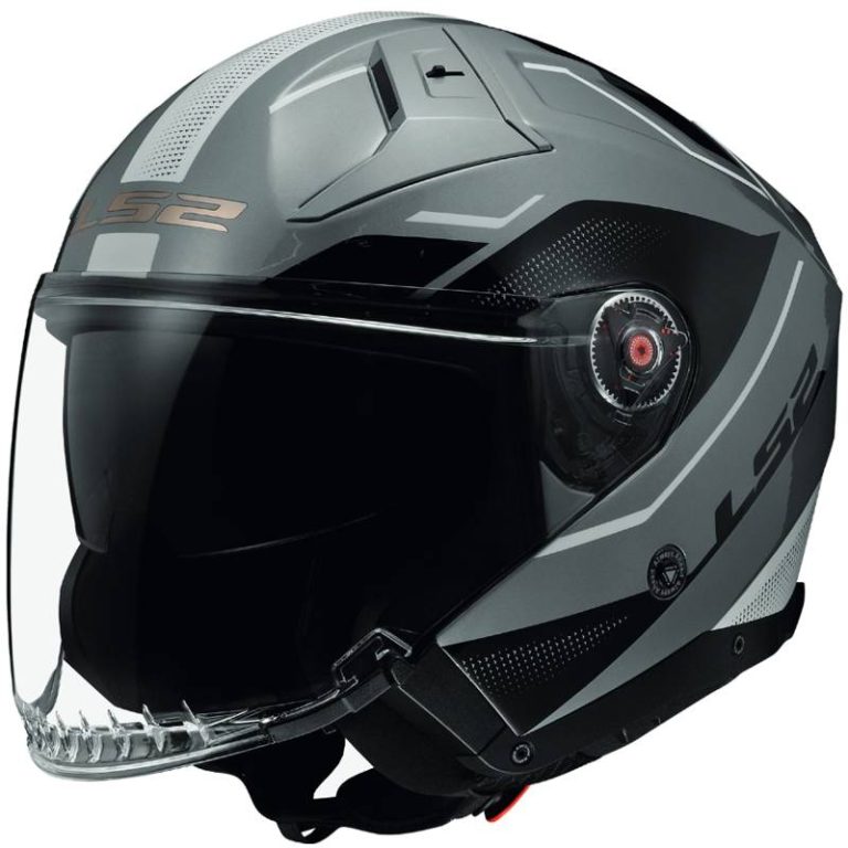 LS2 Casco OF603 Infinity II Veyron Gris/Blanco
