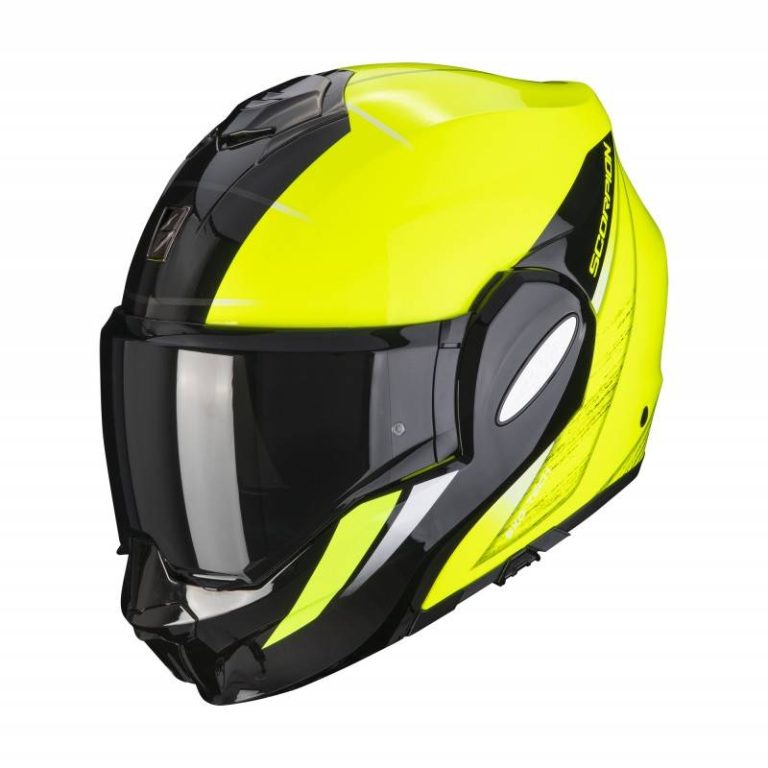 SCORPION Casco EXO-TECH Evo Primus Amarillo Fluor/Negro
