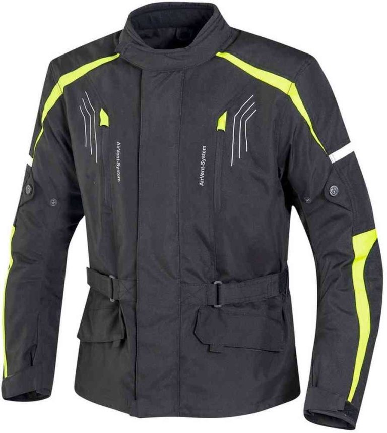 GMS Chaqueta Dayton Negro/Amarillo Fluor