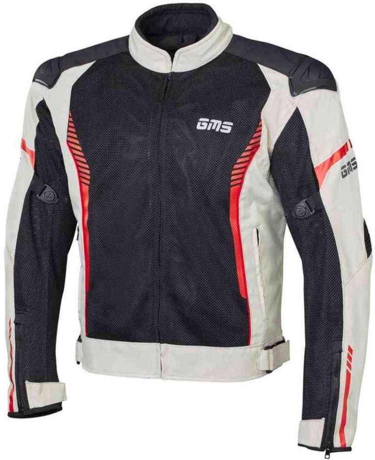 GMS Chaqueta Samu Mesh Negro/Gris/Rojo