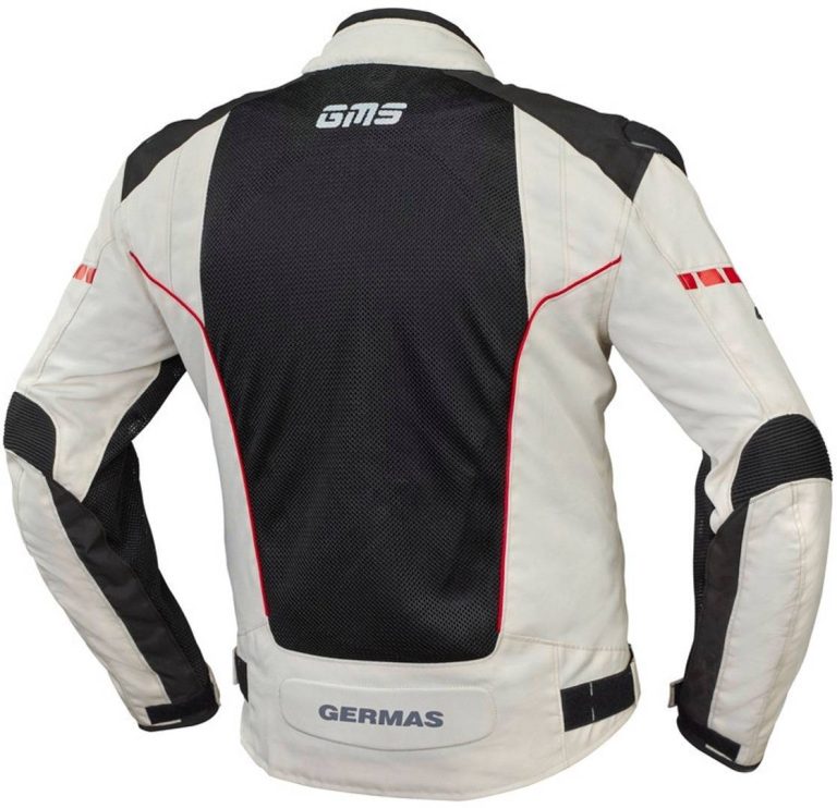 GMS Chaqueta Samu Mesh Negro/Gris/Rojo