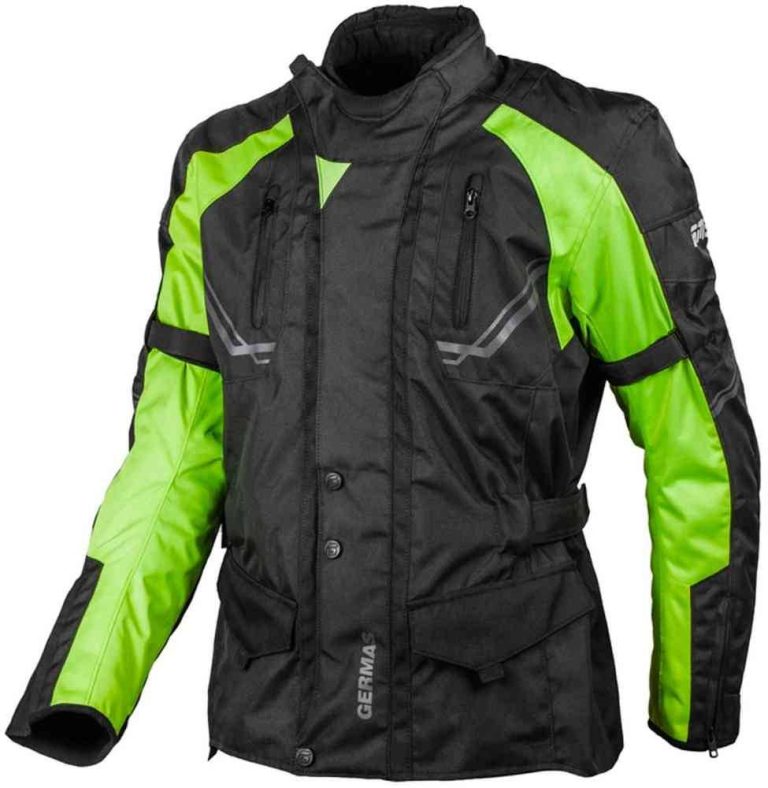 GMS Chaqueta Taylor Negro/Amarillo Fluor