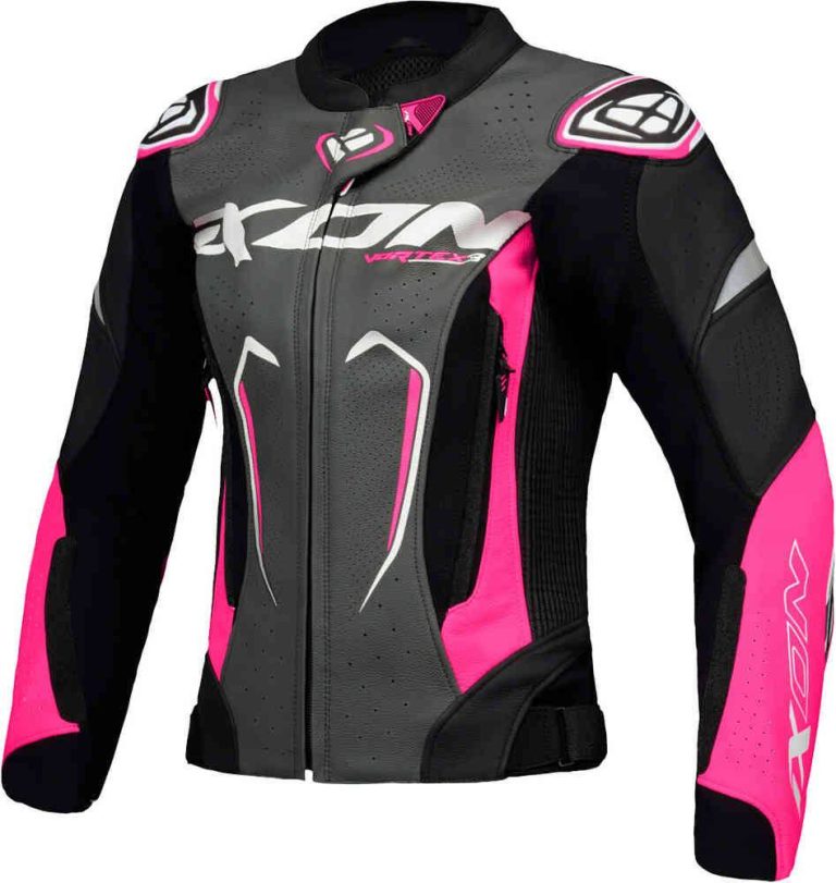 IXON Chaqueta Vortex 3 Lady Negro/Fucsia/Blanco