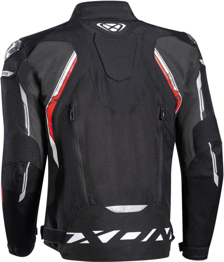 IXON Chaqueta Blaster Negro/Blanco/Rojo
