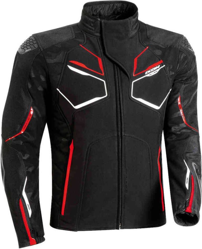 IXON Chaqueta Cell Negro/Blanco/Rojo