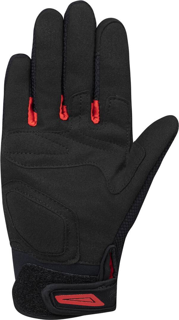 IXON Guantes Gravel Negro/Rojo