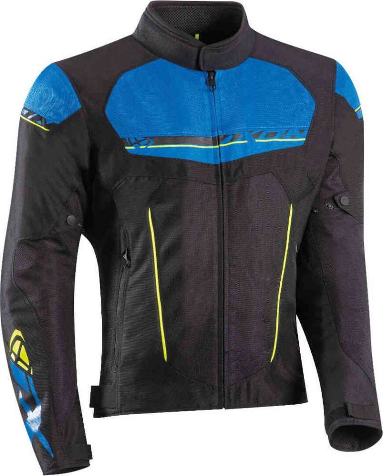 IXON Chaqueta T-Rex Negro/Azul/Amarillo Fluor