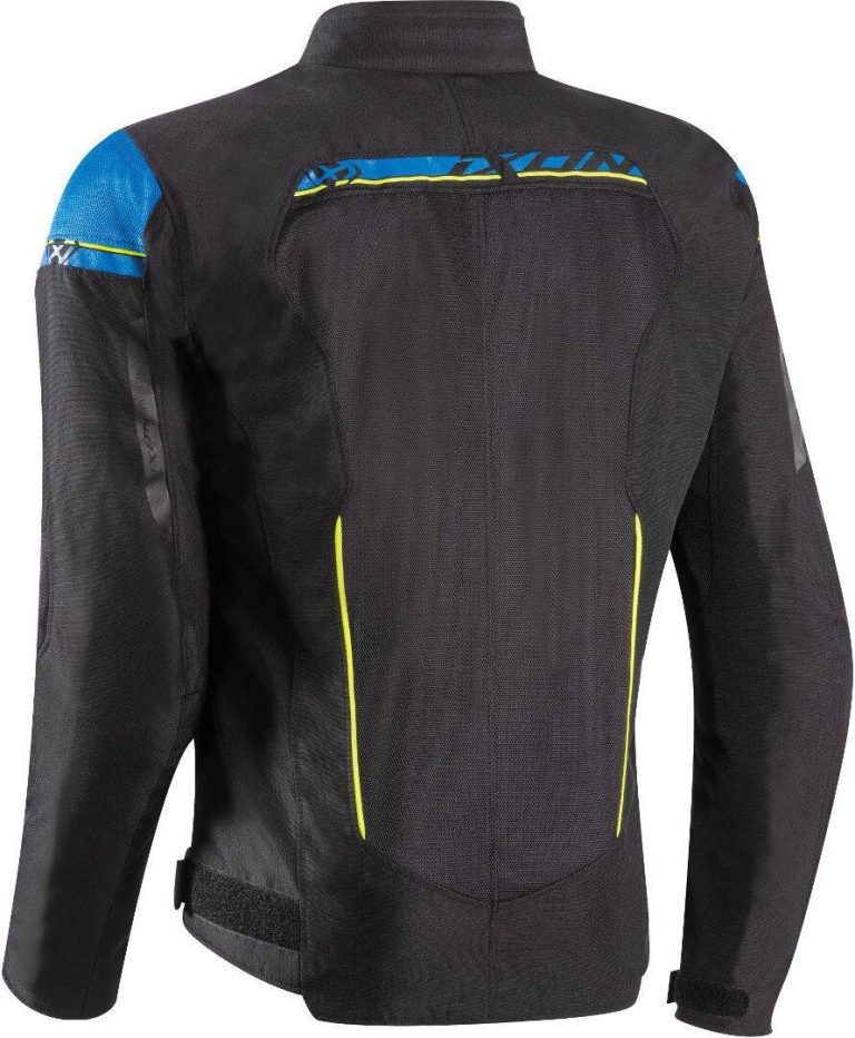 IXON Chaqueta T-Rex Negro/Azul/Amarillo Fluor