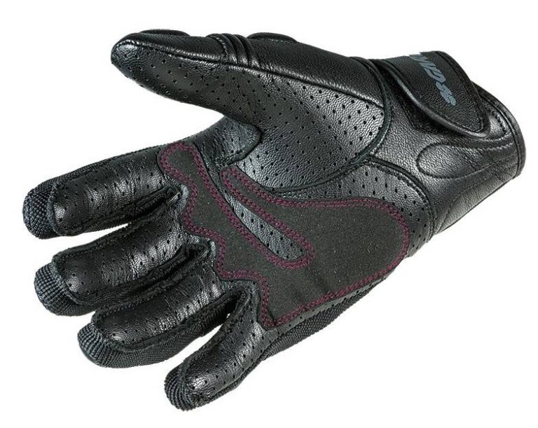 GARIBALDI Guantes Ariel Lady Negro/Fucsia