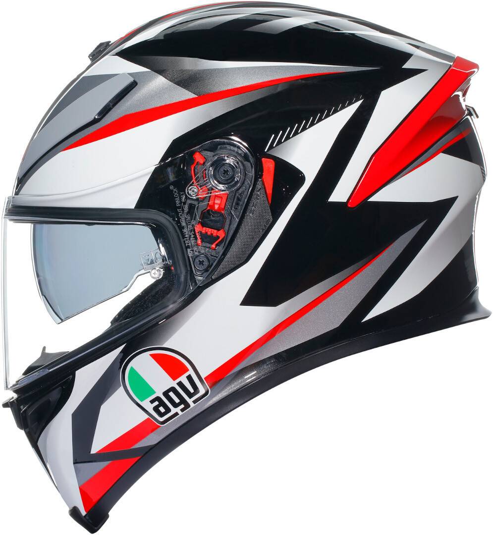 AGV Casco K5 S E2205 Multi MPLK - Plasma Blanco/Negro/Rojo AGV Casco K5 S E2205 Multi MPLK - Plasma Blanco/Negro/Rojo