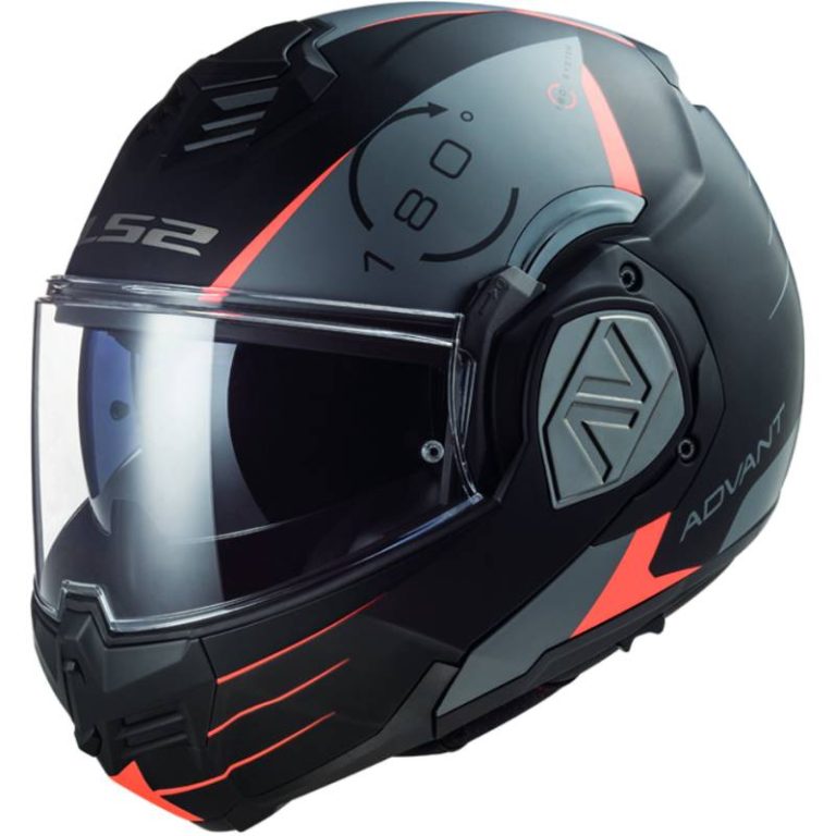 LS2 Casco FF906 Advant Codex Negro Mate/Titanio