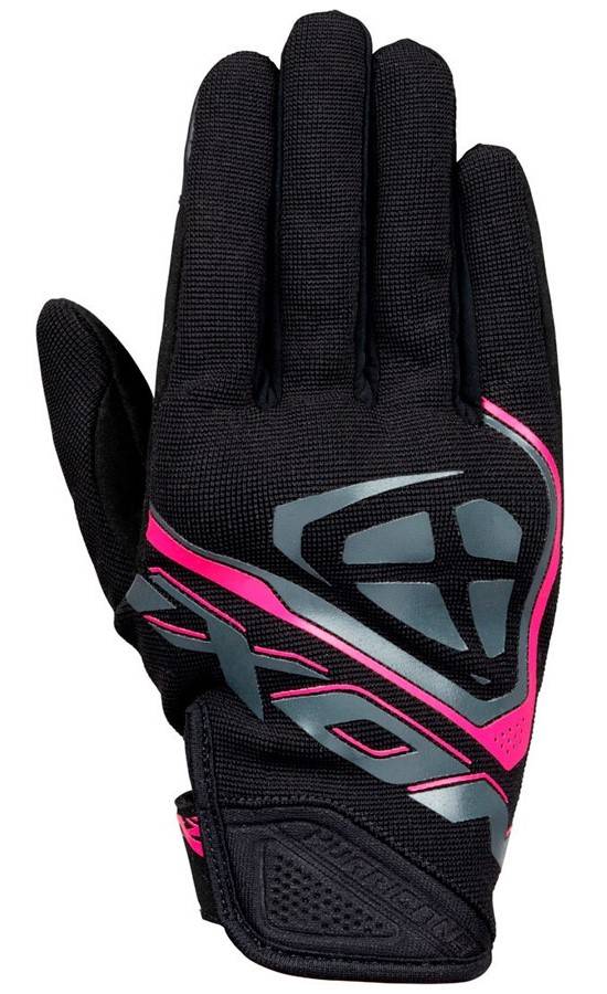 IXON Guantes Hurricane Lady Negro/Fucsia