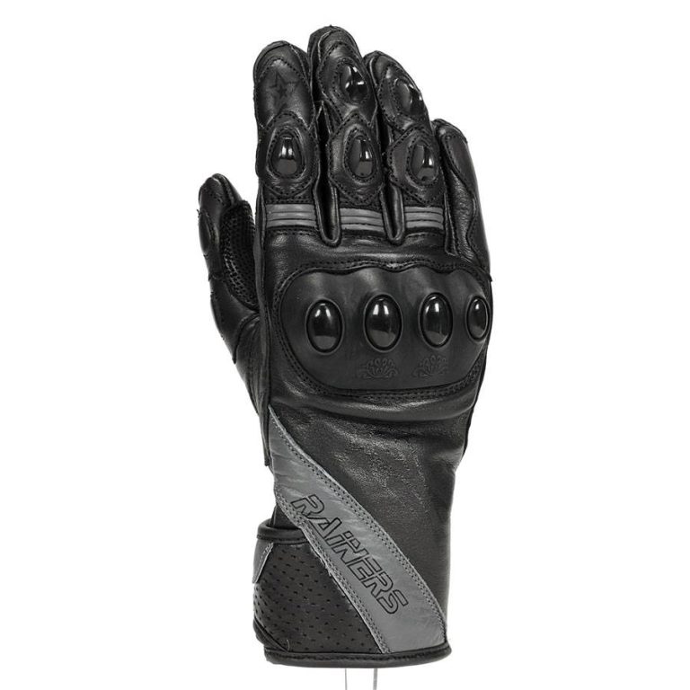 RAINERS Guantes Belen Lady Negro/Gris