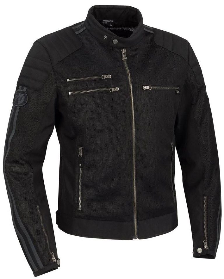 SEGURA Chaqueta Ventura Vented Negro/Gris