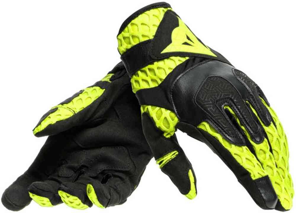 DAINESE Guantes Air-Maze Negro/Amarillo Fluor