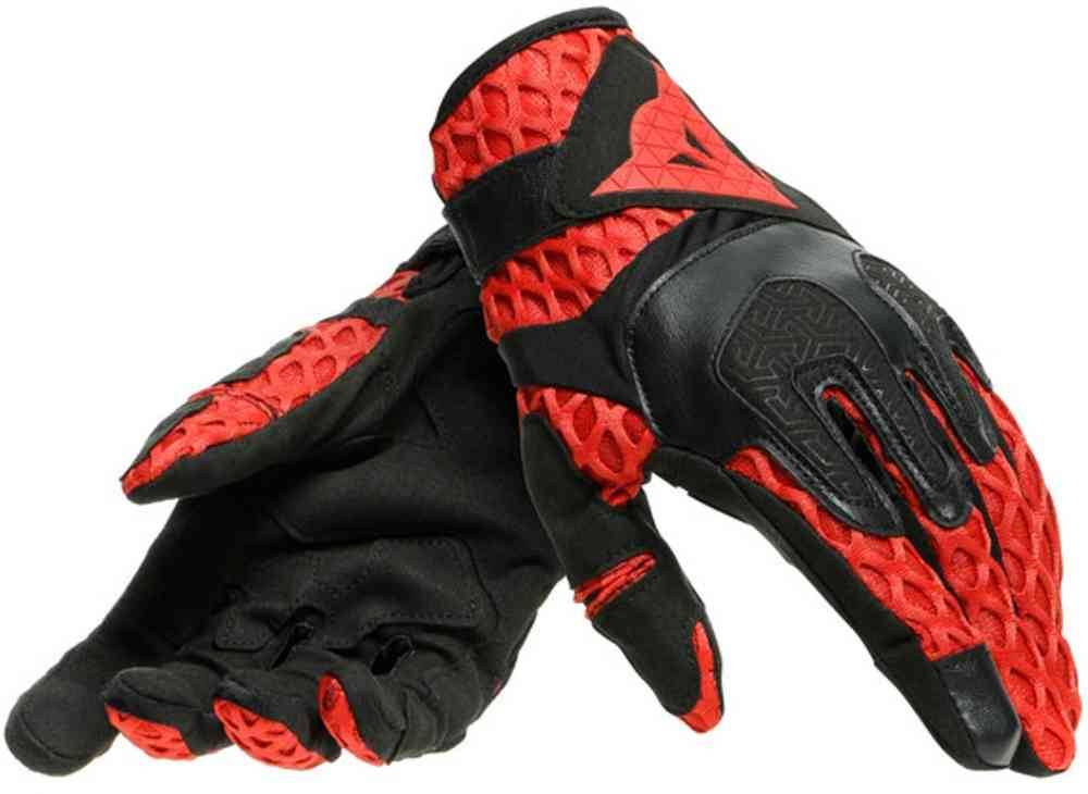 DAINESE Guantes Air-Maze Negro/Rojo
