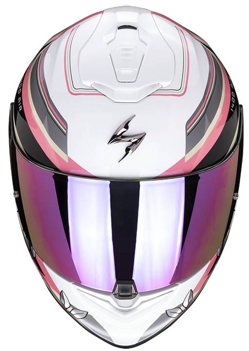 SCORPION Casco EXO-1400 Evo Air Gaia Blanco/Rosa