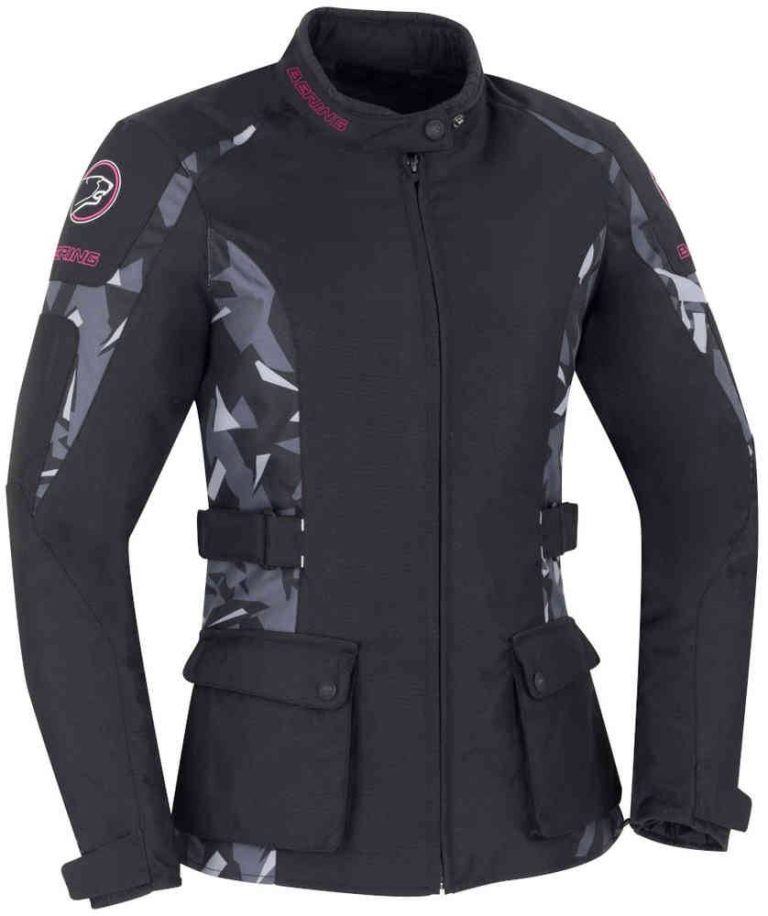 BERING Chaqueta Lady April Negro/Camuflaje