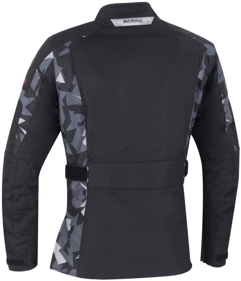 BERING Chaqueta Lady April Negro/Camuflaje