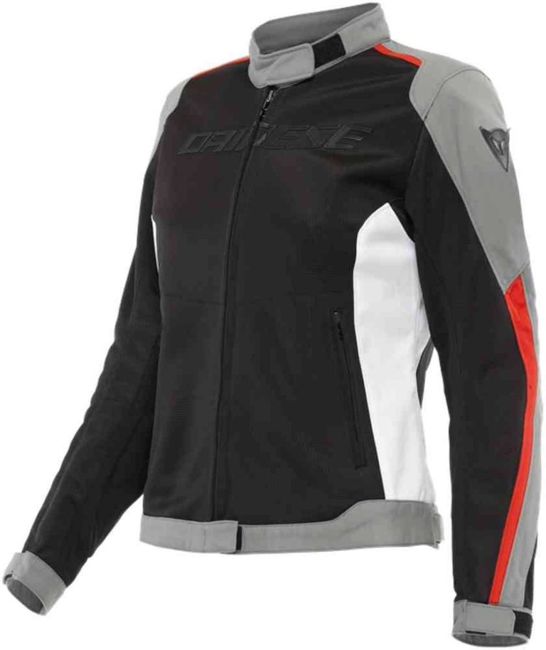 DAINESE Chaqueta Hydraflux 2 Air Lady D-Dry Negro/Gris/Rojo