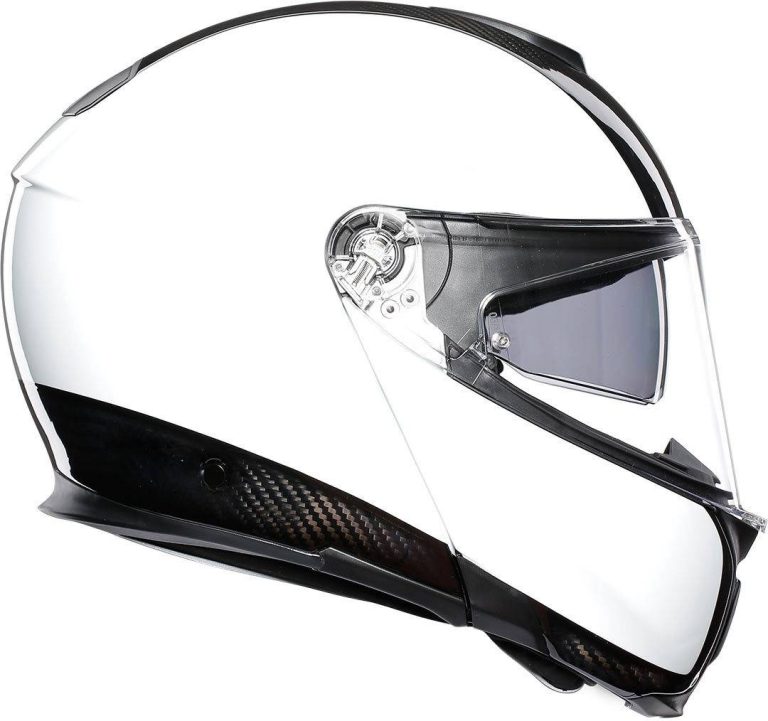 AGV Casco Sportmodular Mono E2205 - Carbon/Blanco
