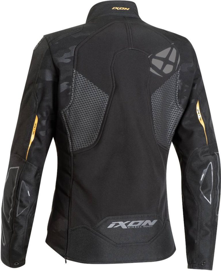 IXON Chaqueta Cell Lady Negro/Dorado