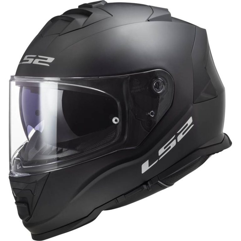 LS2 Casco FF800 Storm II Solid Negro Mate