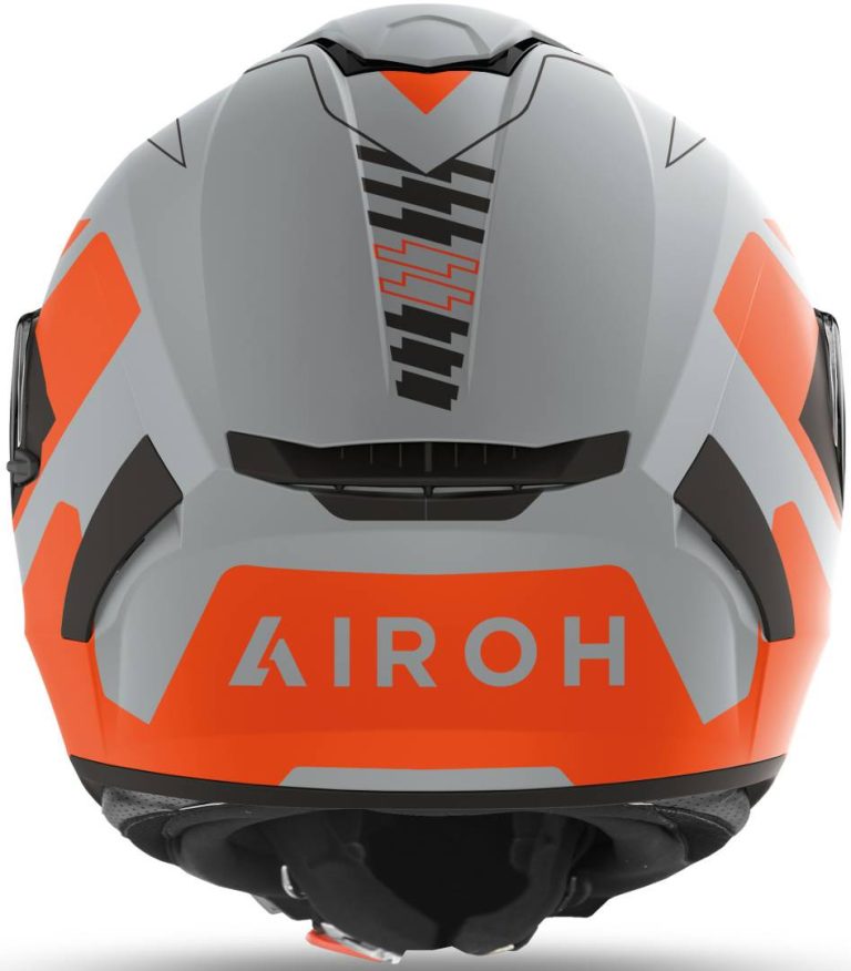 AIROH Casco Spark Rise Naranja Mate/Gris/Negro