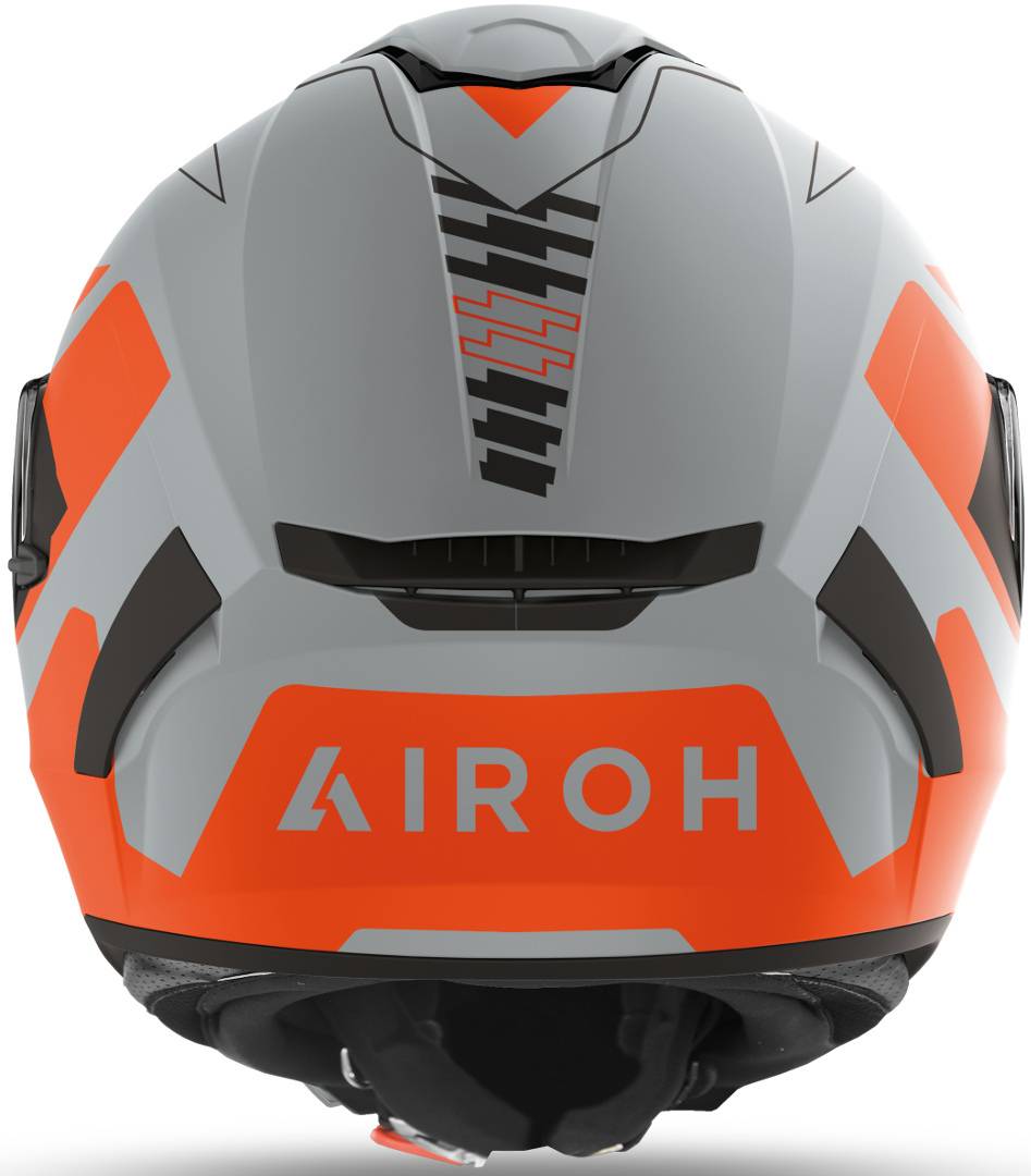 AIROH Casco Spark Rise Naranja Mate/Gris/Negro