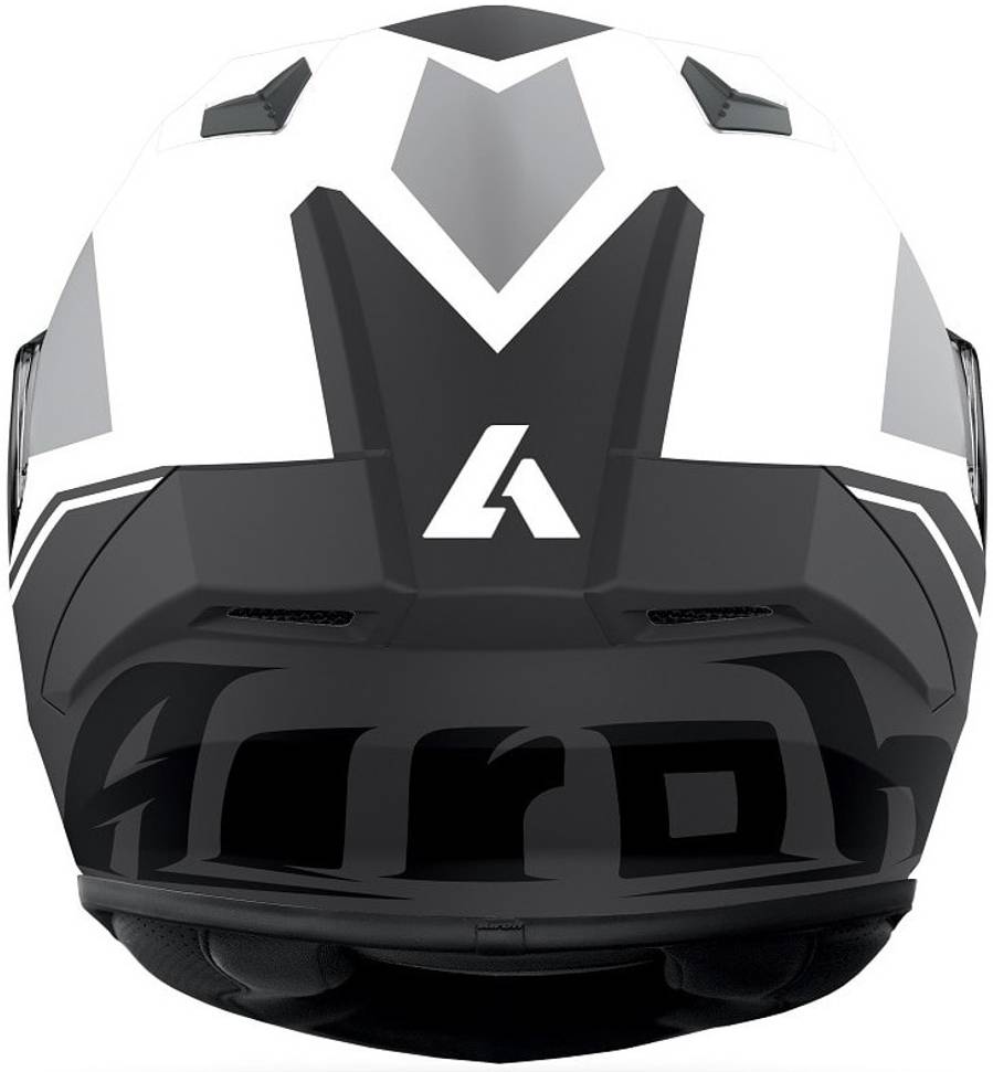 AIROH Casco Valor Wings Blanco Mate/Gris/Negro