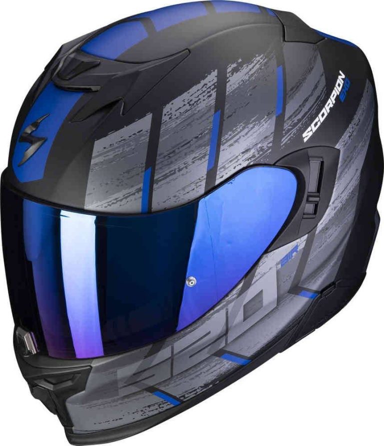 SCORPION Casco EXO-520 Evo Air Maha Negro/Azul