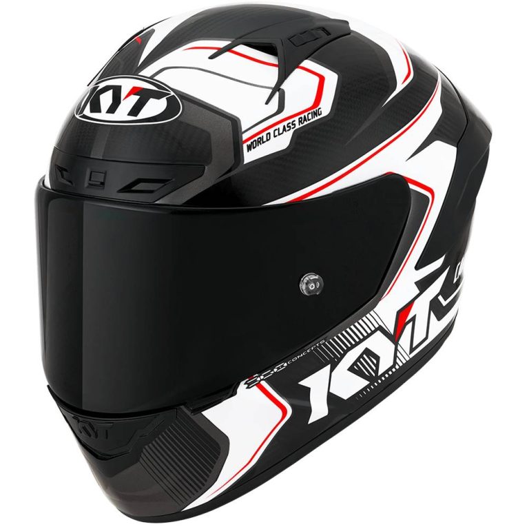 KYT Casco NZ-Race Carbon Competition Blanco