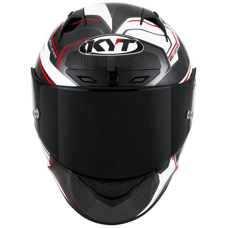 KYT Casco NZ-Race Carbon Competition Blanco