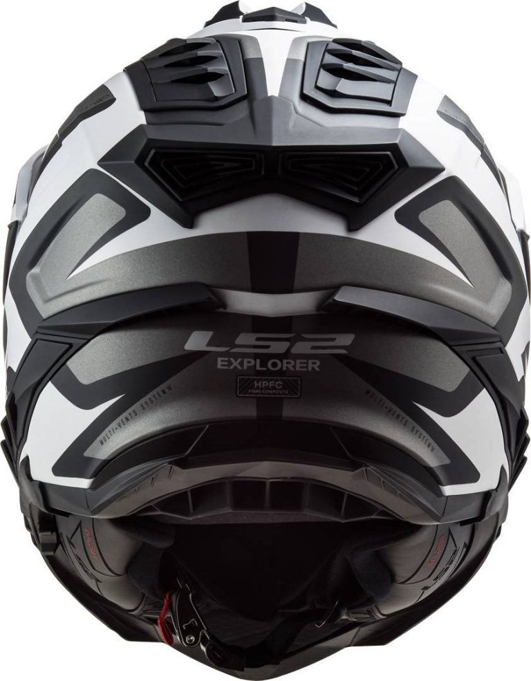 LS2 Casco MX701 Explorer Alter Negro Mate/Blanco