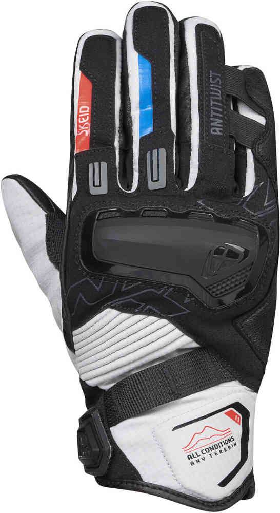 IXON Guantes Ms Skeid Negro/Gris/Rojo
