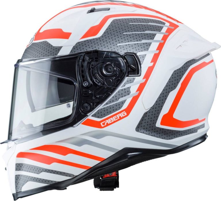 CABERG Casco Avalon Forge Blanco/Naranja/Gris