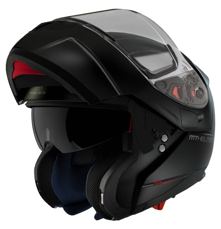 MT Casco Atom SV Solid Negro Mate
