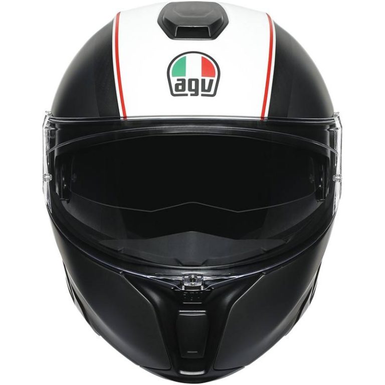 AGV Casco Sportmodular Multi E2205 - Cover Gunmetal Mate/Blanco