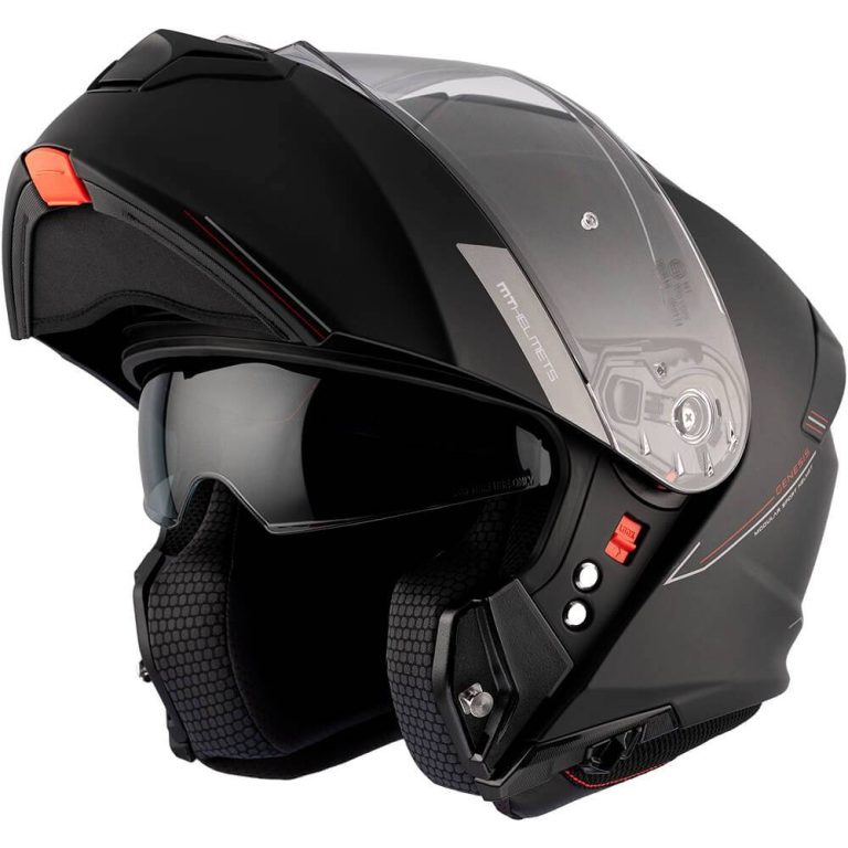 MT Casco Genesis SV Solid Negro Mate (A1)